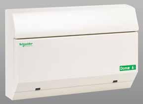 Domae consumer units The Domae range of consumer units offers the ultimate in terms of onsite flexibility at a very affordable price.