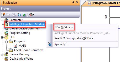 3 Create new PLC project 2. Create the Modbus TCP module - Insert the new module.