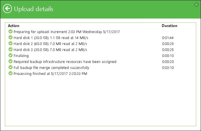 Pausing Backup Cache Synchronization After at least one restore point is created in the backup cache, Veeam Agent for Microsoft Windows starts monitoring availability of the target location.