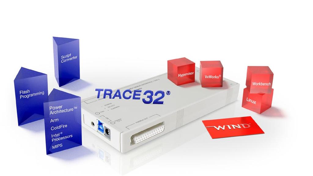 NEWS 2018 Seamless Transition from Wind River to TRACE32 Since 2014 Wind River has stopped offering JTAG debuggers, and existing users are increasingly switching to TRACE32 for maintenance and