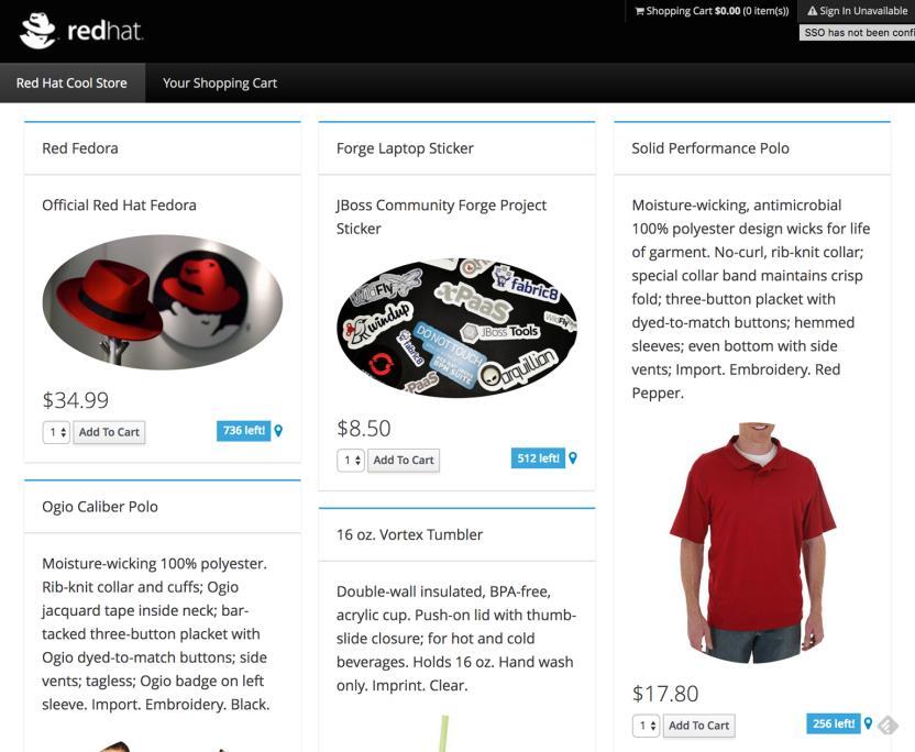 3 1 COOLSTORE APPLICATION Online shop for selling products Web-based polyglot application using AngularJS