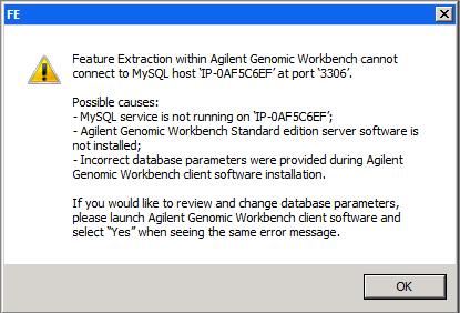 Starting Feature Extraction on PCs with Agilent Scanners Agilent Genomic Workbench software (including Feature Extraction) is pre- installed on PCs that are shipped with Agilent scanners.
