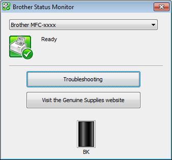 Printing Status Monitor 1 The Status Monitor utility is a configurable software tool for monitoring the status of one or more devices, allowing you to get immediate notification of error messages.