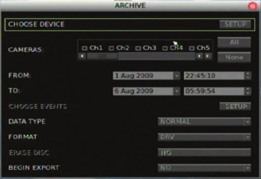 Chapter 4: Basic operation Archiving recorded files Archive recorded files using an external device. There are two ways to archive recorded files: Quick Archive.