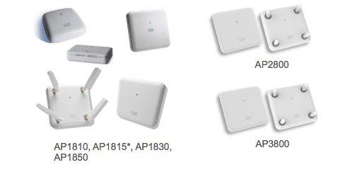 AIR-CT8540 This architecture is optimized for Wave2 11ac access points in Local mode: AP1810, AP1815, AP1830, AP1850, AP2800 and AP3800 Figure 4: Wave2 11ac Access Point support Wave1 802.