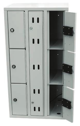 LAPBANK CABINETS 11 Power up - our power strips are professional quality.