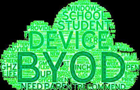 We believe that the addition of a personal device will be an important learning tool for our students. What is BYOD?