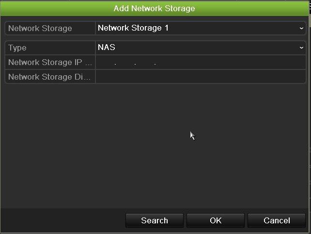 Chapter 15: Storage management Figure 33: HDD Information window Adding a HDD You can add additional network attached hard drives to setup a NAS or SAN