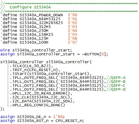 For Si5340B, its controller will be instantiated in the