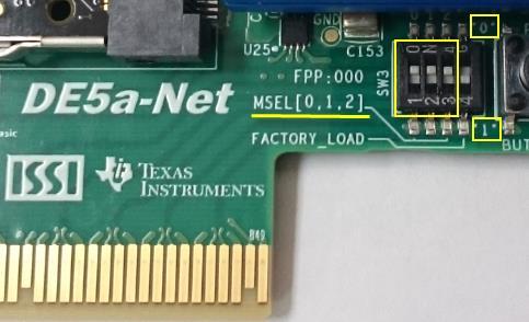 file translation and flash programming with users given.sof and.elf file. 4.2 FPGA Configure Operation Here is the procedure to enable FPGA configuration from Flash: 1.