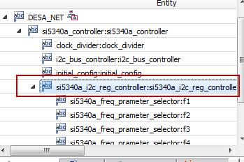 Open Si5340 control IP sub-module si5340a_i2c_reg_controller.