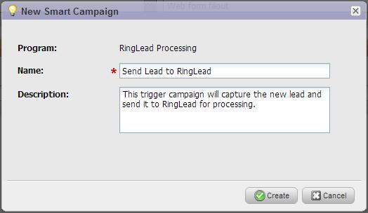 Salesforce Tasks created by RingLead RingLead Web-to-Lead can be configured to create Salesforce Tasks.