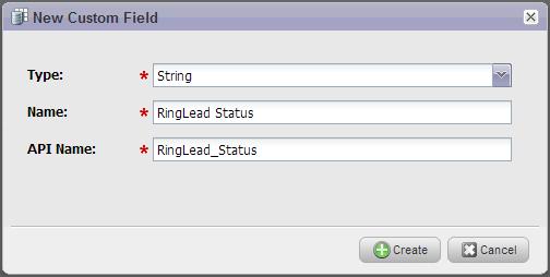 Response Mapping Next, create a custom field as a flag for when RingLead has processed a new Marketo lead.