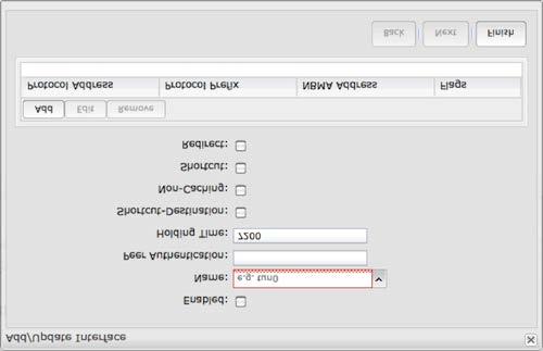 Network Mobility (NEMO) Settings Home IP Address and Home Netmask These may be provided by your NEMO service provider. The IP address is a placeholder, dummy address; any IP address can be used (1.2.