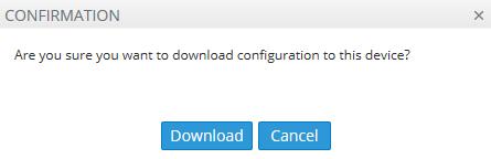 If you do not select the option, the device resets without saving the current configuration to flash and all configuration performed after the last configuration save will be discarded (lost) after