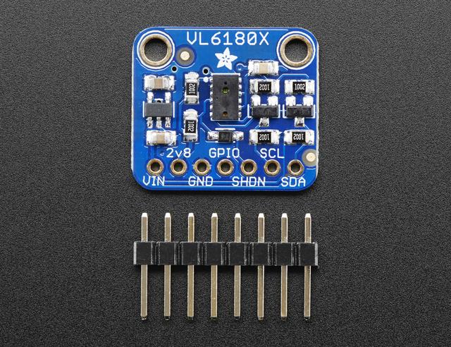 Assembly This page shows the VL53L0X or VL6180X sensor - the