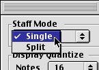To achieve this, there are a number of settings in a Staff Settings dialog box that determine how the program displays the music.