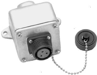ARK-trol Electrical Connectors With Pressure Terminals Circuit Description Volts (VAC) Contact Shell Hub (In.) Square Flanged Receptacle, Dust Cap and Back Box Cat.