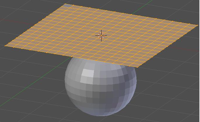 Our next step is to create a Vertex Group (like we did in the Particles chapter) in the Object Data panel. With all vertices selected, Assign a weight of Zero.