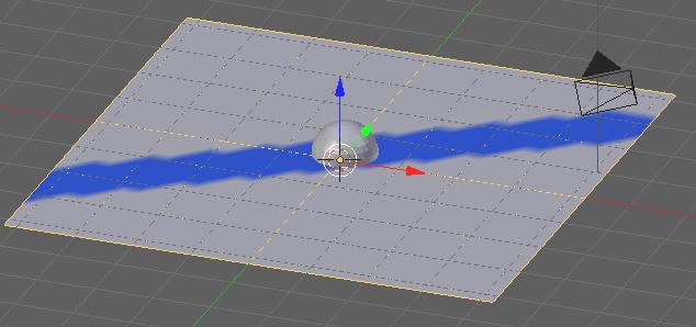 Motion Path Canvas In the Physics panel under Dynamic Paint with the Plane selected, choose
