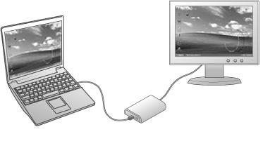 USB Display Adapter User s Manual Mirror Your Windows Desktop This mode is referred to as mirror or clone mode.