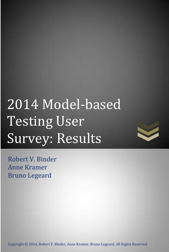 MBT User Survey 2014 ~100 participants 32 questions - approx.
