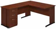 70"H 60W x 30D C-Leg L Desk with Storage SRE145XXSU List Price - $1,289.00 59.