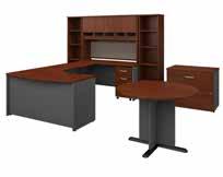 80"H 60W x 43D Right Hand L Desk with 3 Drawer Mobile Pedestal SRC007XXRSU List Price - $1,252.00 58.86"W x 78.31"D x 29.