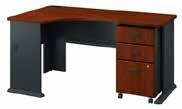 32"H 72W 72W Desk with 3 Drawer Mobile Pedestal (Assembled) SRA013XXSU List Price - $1,047.00 71.