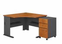 Corner Desks U Shaped Corner Desk with Peninsula and Storage SRA078XXSU List Price - $1,754.00 60.