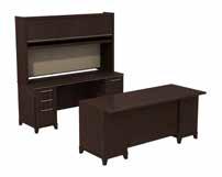 51"H 72W x 30D Double Pedestal Desk 2972XX-03K List Price - $1,183.00 70.12"W x 29.35"D x 29.