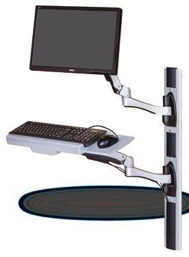 AX Series Arm Monitor Arms General Specifications: Standard VESA
