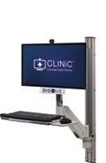 Choose from Telepresence cart solutions that will accommodate video conferencing technologies, to Telemedicine platforms for
