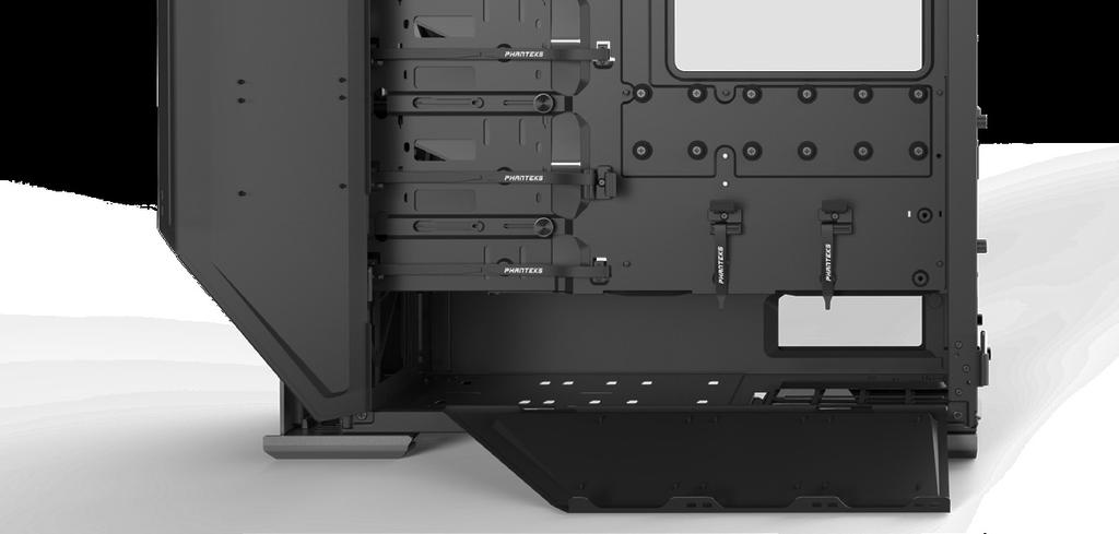 REMOVE: 4x 4x CABLES OPTIONAL SSD STORAGE Up to 3x additional SSDs can be installed
