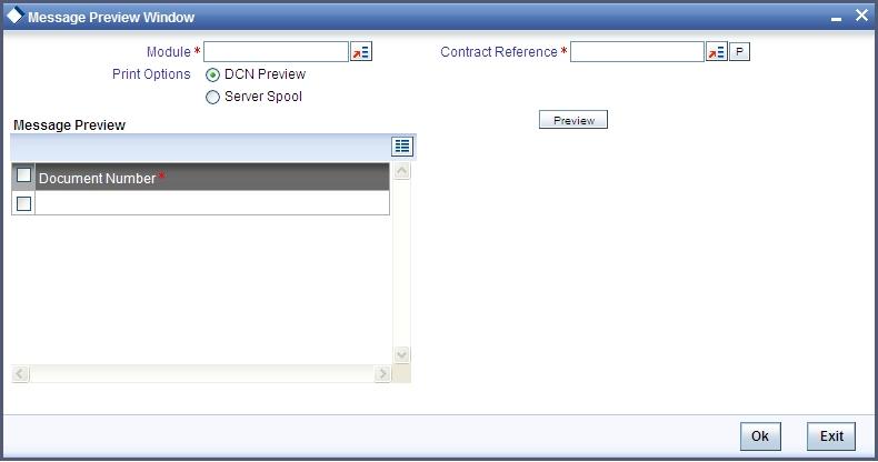 2.3 Viewing Messages for Unauthorized Contracts You can view all messages to be generated for unauthorized contracts.