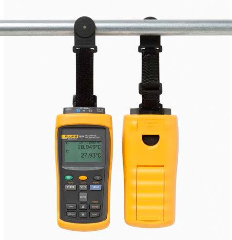 Finally, a reference thermometer as versatile as you The 1523/24 Reference Thermometers from Fluke Calibration measure, graph, and record PRTs, thermocouples, and thermistors.