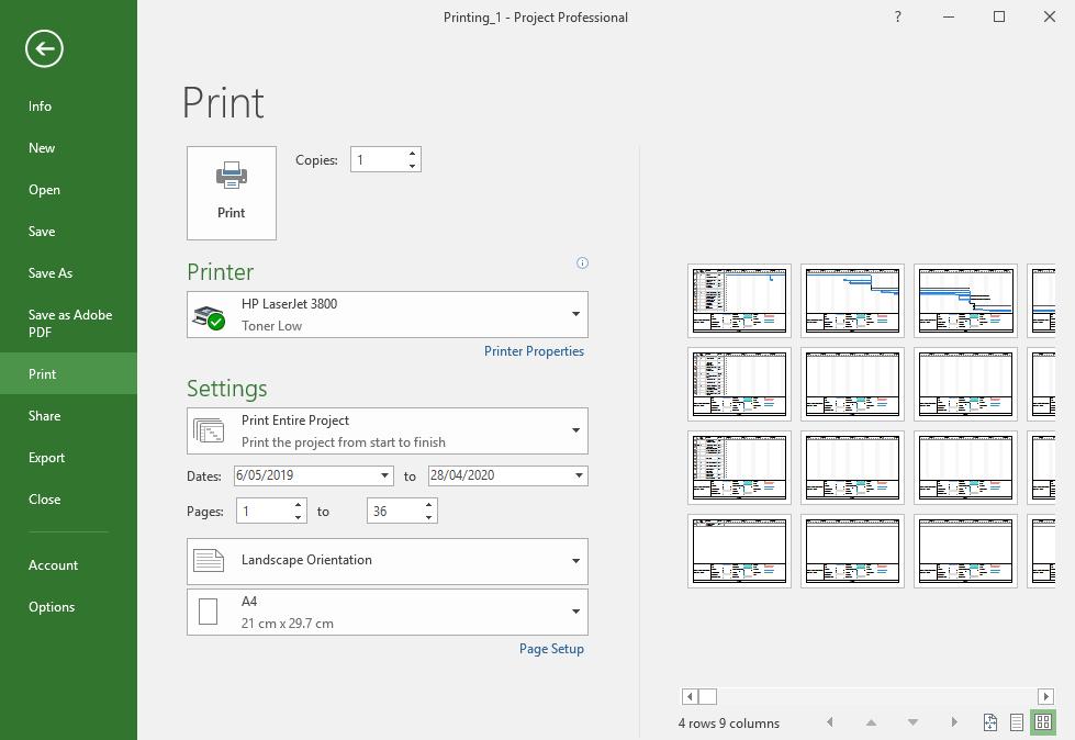 Print Preview shows you how the worksheet data will appear when printed on paper Click on the Actual Size tool at the bottom-right to zoom in You can use the scroll bars if necessary to move around