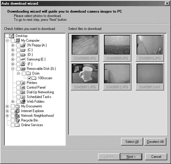 Digimax Master You can download, view, edit and save your digital image and movie clip with this software. This software is only compatible with Windows.