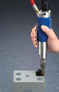 THE STICKSCREW SYSTEM The STICKSCREW system offers manufacturers an extremely fast, accurate and efficient method of small screw insertion.