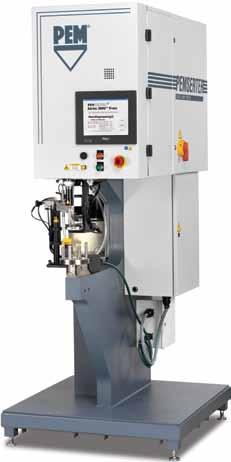 PEMSERTER SERIES 3000 AUTOMATIC INSERTION PRESS 61 cm / 24 Ram Force Ram Drive SPECIFICATIONS 1.8 to 71.2 kn / 400 to 16,000 lbs.