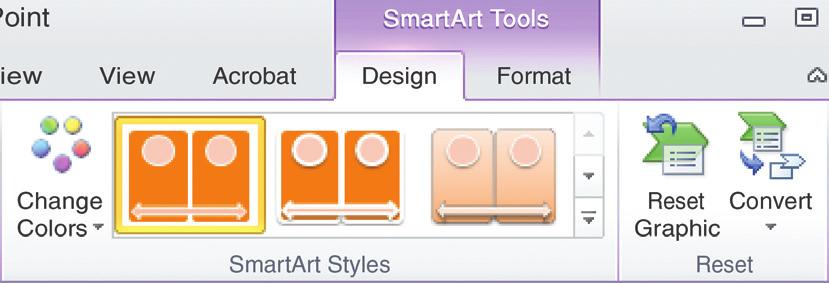 Under the tab, in the Illustrations group, click SmartArt. 2. In the Choose a SmartArt Graphic dialog box, choose a category, then click on any SmartArt thumbnail to see a description on the right.