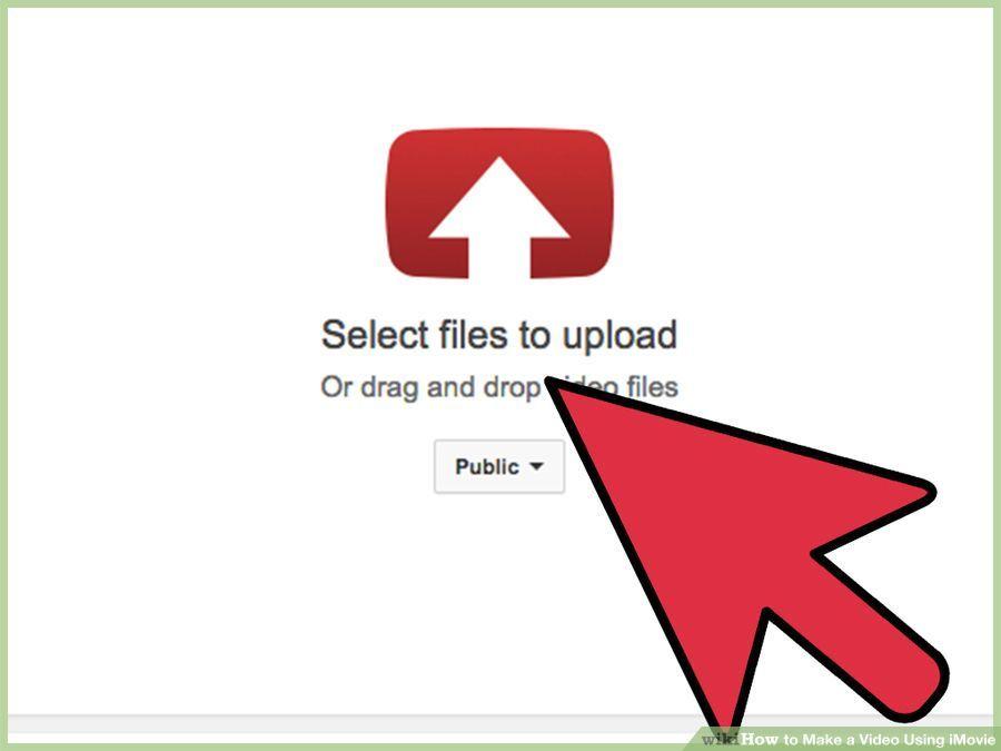 After you have finished a video, you create a title for your video and select share at the top