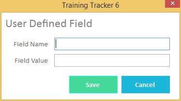 User-Defined Fields (UDFs) Selecting User-Defined Fields (UDFs) from the File Menu opens the User-Defined Fields window, which lists current UDFs by name as well as the value assigned to them, and