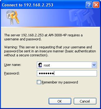 If you can't get the login screen, you may have incorrectly set your PC to obtain an IP address automatically from LAN port or the IP address used does not have the same subnet as the URL.