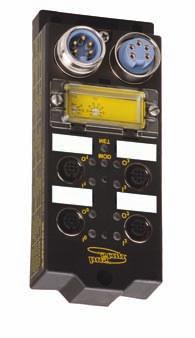 TURCK Industrial I/O DeviceNet Products Standard Input/Output Stations FDNQ-S0201G-T* FDNQ-CSG44-T FDNQ-S0404G-T FDNQ-XSG08-T FDNQ-CSG44-E * Not CSA Approved Rugged, Fully Potted Stations IP 67, IP