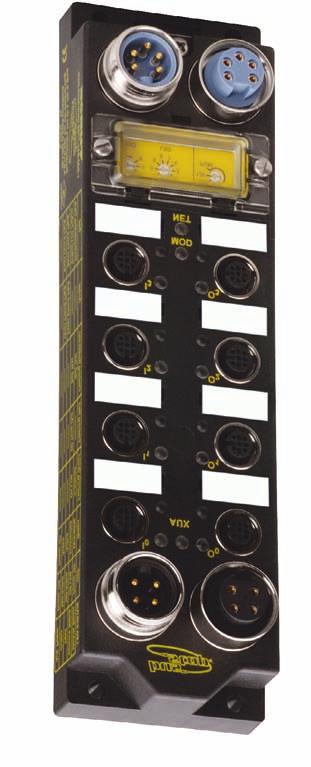 Industrial Automation DeviceNet AIM Stations TURCK s Advanced I/O Module (AIM) DeviceNet stations are extremely rugged stations designed for machine mounting.