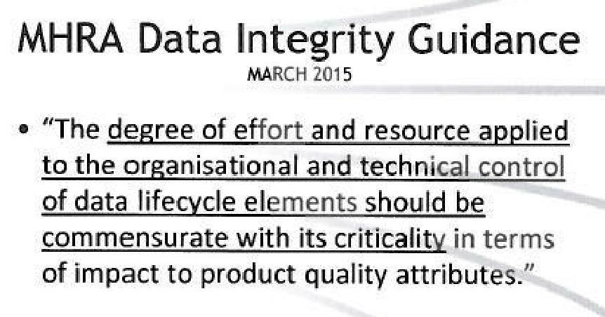 DATA INTEGRITY CONCEPT Data Integrity means the degree to which a collection of DATA is complete, consistent and