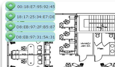 WAP Maps The WAP (wireless access point) maps feature allows you to upload a floor plan (JPEG, PNG, or GIF) to the wireless controller and place your APs on your floor plan for AP location planning
