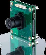 The Imaging Source GigE Board Cameras - Dimensions 4 x 4 x 20 mm - Power over Ethernet Model* Resolution Megapixel Pixel Size Frame Rate Sensor Sensor Size A/D DMM 2G44-ML DFM 2G44-ML 30 fps Sony