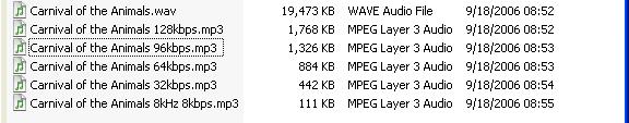 MP3 files ISO-MPEG Audio Layer-3 invented in Germany, 1987